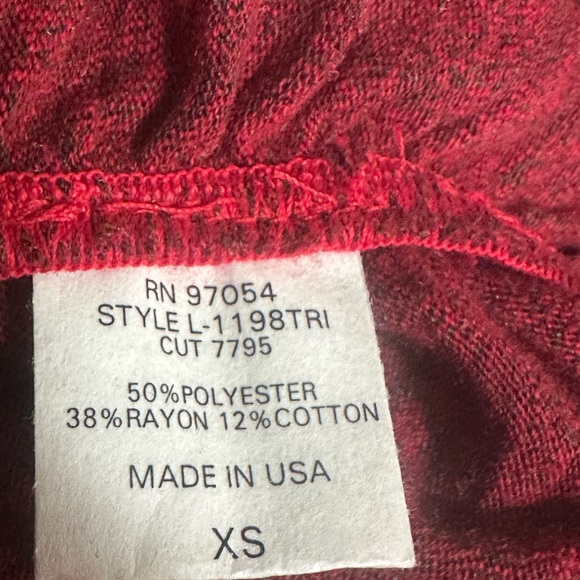 NWT   Revolve Lanstone Ruched Henley Dress in Red size Xs - Picture 5 of 12